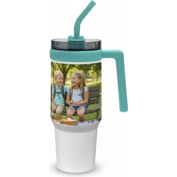 Kodak Express Termohrnek Nerez s fotografií 1200 ml tyrkys