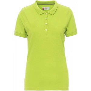 PAYPER venice lady 000953-0305 / Дамска поло тениска с къс ръкав - киселинно зелено m (000953030507007m)