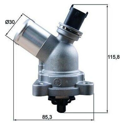 MAHLE ORIGINAL Termostat, chladivo TM43105