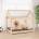vidaXL 81x60x70 cm natural 822207