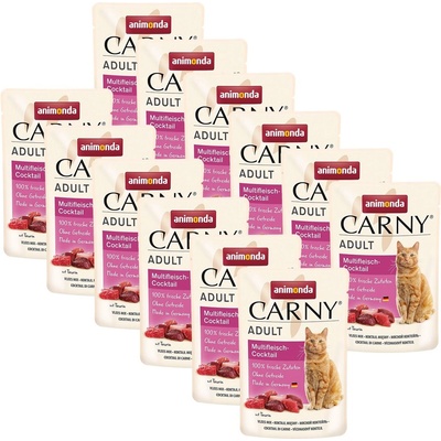 Animonda CARNY Cat Adult повече месен коктейл 12 x 85 г