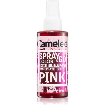 Delia Cosmetics Cameleo Spray & Go sprej na vlasy pink 150 ml