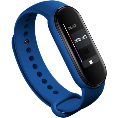 Xiaomi Mi Band 5/6 náhradní náramek Jednobarevný Safírově modrá MBS5-SAMO – Zbozi.Blesk.cz