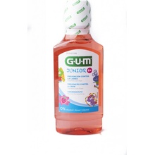 GUM Junior s fluoridy pro děti s příchutí jahody 300 ml