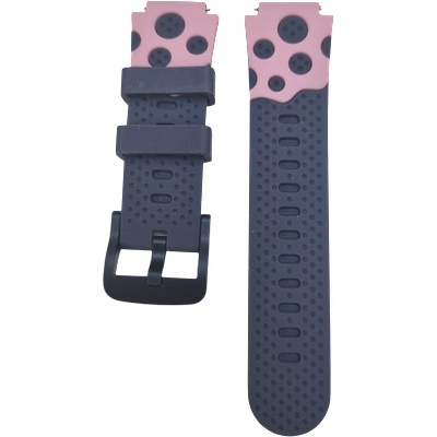 Nubki Каишка за детски смарт часовник NUBKI, Moko Pink (Moko-pink)