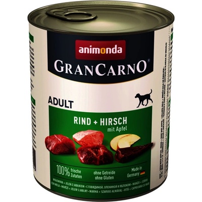 Animonda Gran Carno Original Adult hovädzie a jelenie mäso s jablkami 800 g