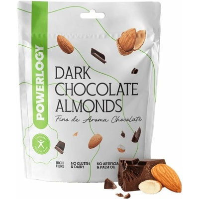 Powerlogy Dark Chocolate Almonds 100 g