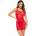 Beauty Night Donna Chemise Red S/M/L