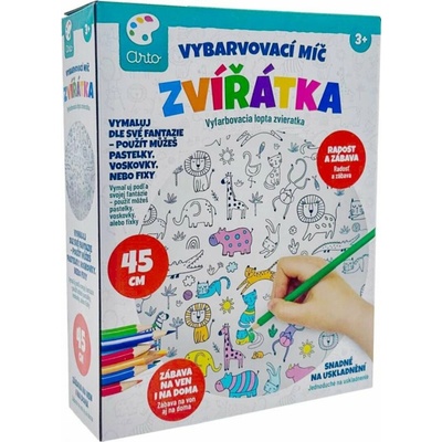 ARTO Vyfarbovacia lopta zvieratka