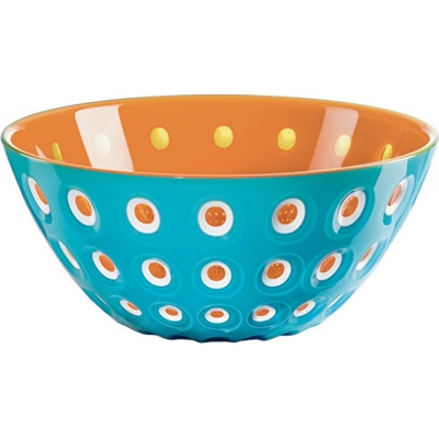 GUZZINI LE MURRINE Miska modro oranžová 25 cm