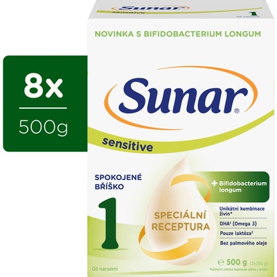 Sunar 1 Sensitive 8 x 500 g