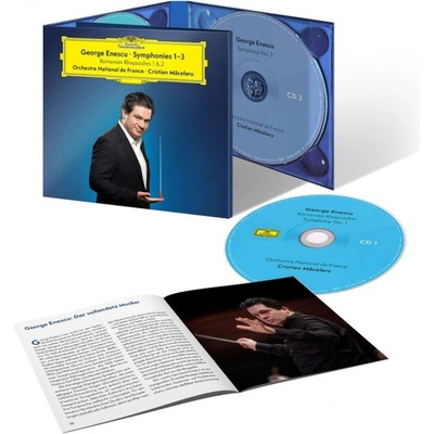 George Enescu - Symphonies Nos. 1-3 2 Romanian Rhapsodies CD