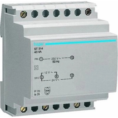 Transformátor Hager 230 V IP20
