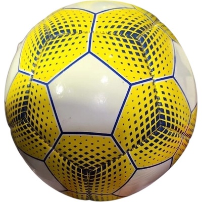 MINI Futbalová lopta žlto biela