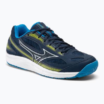 Мъжки обувки за тенис Mizuno Break Shot 4 AC dress blues / jet blue / sulphur spring