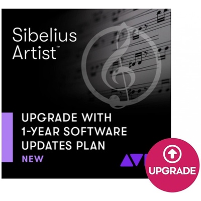 AVID Sibelius Artist 1Y Software Updates+Support