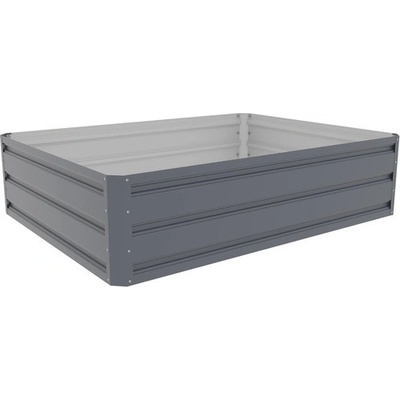 Rojaplast Vyvýšený záhon GB-F 120 x 90 x 30 cm sivý