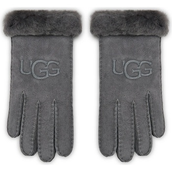 Ugg Дамски ръкавици Ugg W Sheepskin Embroider Glove 20931 Metal (W Sheepskin Embroider Glove 20931)