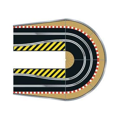 Scalextric Rozšíření trati C8195 Hairpin Curve Track Accessory Pack