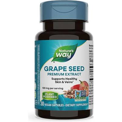 Nature's Way Grape Seed with Vitamin C, 30 капсули, Nature's Way