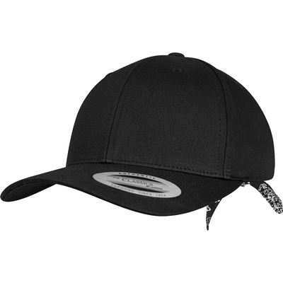 Urban Classics Шапка с козирка в черно Curved Bandana Tie Snapback UB-7706BS-00017 - Черен, размер one size