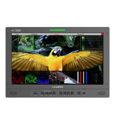 Lilliput Q15 15.6" 12G-SDI/HDMI Broadcast Studio Monitor (V-Mount)