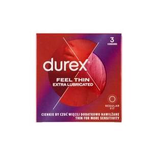 Durex Feel Thin Extra Lubricated 3 бр. (в кутия) (P27027)