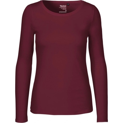 Neutral Tričko O81050 dlouhý rukáv dámské COT-77815006600 Bordó
