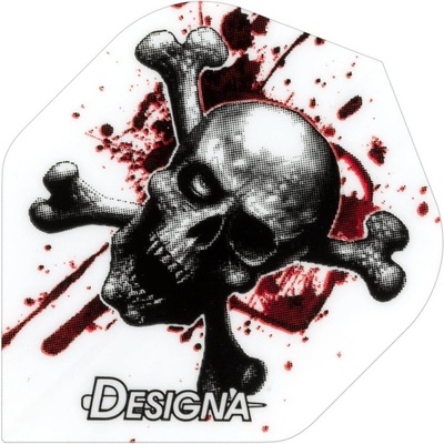 Designa Blood - Skull and Cross F0616