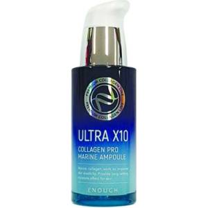 Enough Ultra X10 Collagen Pro Marine Ampoule - Колагенов Серум за Лице 30мл