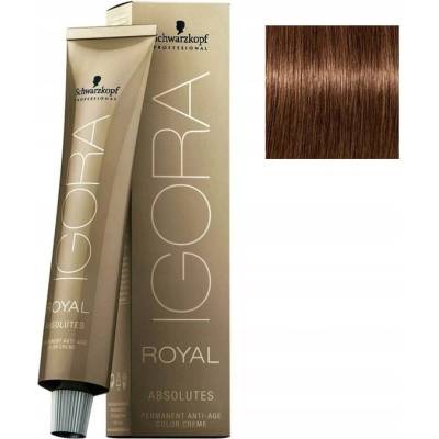 Schwarzkopf Professional Igora Royal Absolutes Barvicí krém Anti-Age 8-60 Světle Blond Čokoládová Přírodní Barva Na Vlasy 60 ml