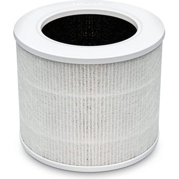 Levoit Оригинален резервен филтър LEVOIT Core Mini Air Purifier, 3-в-1 HEPA, Високоефективен активен въглен, Core Mini-RF (810043375559)