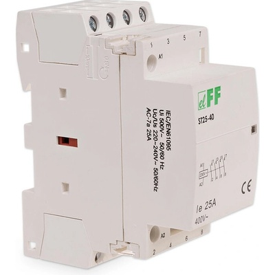 ST25-40 - Elektromagnetický stýkač, 230V, 25A, 4x NO, AC1: 9kW / AC3: 2,2kW