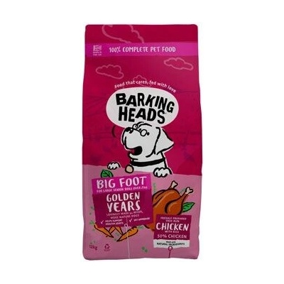 Barking Heads Big Foot Golden Years Chicken 2 x 12 kg