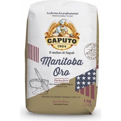 Caputo mouka typ 0 Manitoba Oro 1 kg – Zboží Dáma