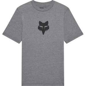 FOX Racing Детска тениска FOX Racing Kid's Fox Head S/S Tee T-shirt - Heather Dark Grey (704-5937-0111)