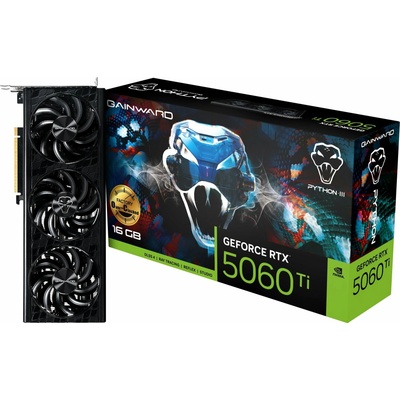 Gainward GeForce RTX 5060 Ti Python III OC 16GB GDDR7 NE7506TS19T1-GB2061T