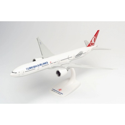 Herpa Boeing 777 3F2ER Turkish Airlines 2010s Colors Snap Fit 1:200