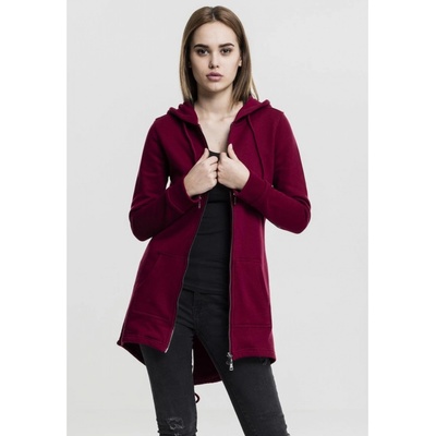 Urban Classics Ladies Sweat Parka Women Winter Jacket red