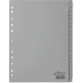 DURABLE Регистър durable пластмаса a/4 1-20 броя сив 644310 (644310)
