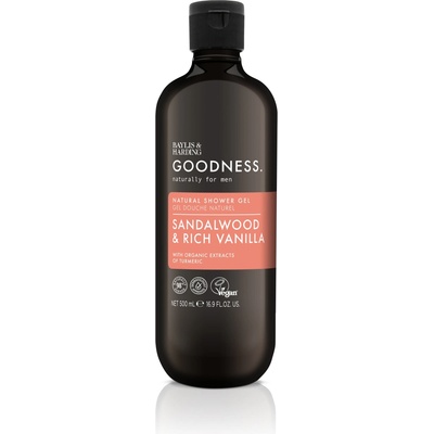 Baylis & Harding Goodness Mens Pánsky sprchový gél Santalové drevo & Vanilka 500 ml
