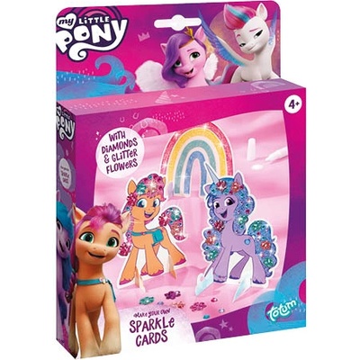 Totum Творчески комплект Totum - My Little Pony, Диамантени картички (T130333)