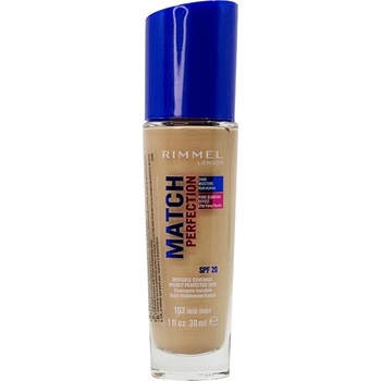 Rimmel Match Perfection Foundation make-up 103 True Ivory 30 ml