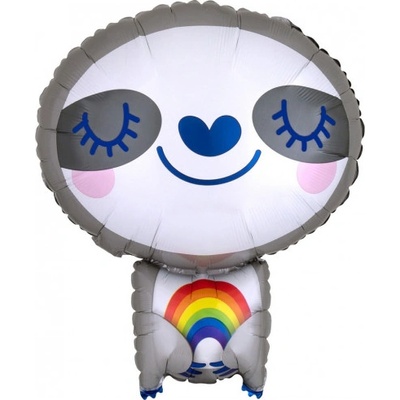 Godan 4121501 Fóliový balón Leňochod s dúhou 40x48 cm