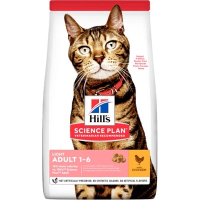 Hill’s Pet Nutrition Fel.SP Adult Light Chicken 1,5 kg