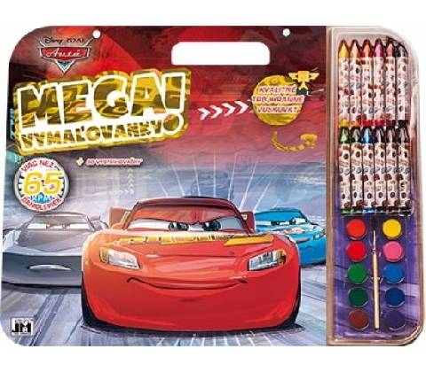 Mega omalovánkový set Auta