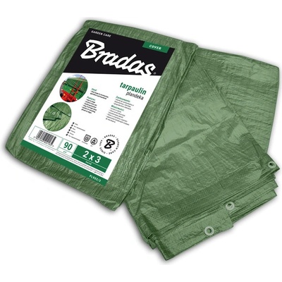 Bradas krycí plachta PL906/12 90 g/m² zelená 6 x 12 m