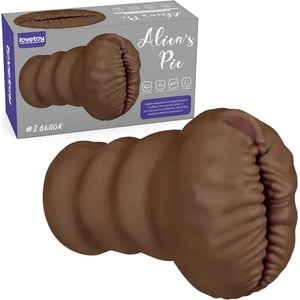  Мастурбатор, извънземна изработка - Aliens Pie Masturbator 2 Brown (LVTOY00645)