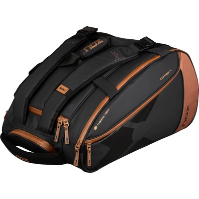 NOX Luxury Open Series Black/Brown Padelbag