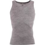 Engel Мъжко копринено термобельо Engel Tank Top Merino base layer - Hellgrau Melange - размер 50/52 (EU) (014-0743-0113)